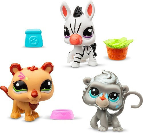 2024 Generation 7 Haustier Trio Zoo Haustiere Mini Figur 3-Pack Kleintierladen