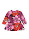 Children's Dress Sweatshirt Long Sleeve Fuchsia