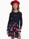 Kinderkleid Navy