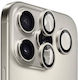 Blueo Lens Glass Camera Protection Tempered Glass Gray for the iPhone 17 Pro, iPhone 17 Pro Max