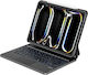 Wiwu Flip Cover με Πληκτρολόγιο Μαύρη (iPad 11" Pro, iPad Air 2024)