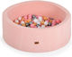 Moni Ball Pit Boucle made of Fabric 90x90x30cm....