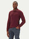 Polo Bluse Bordeaux