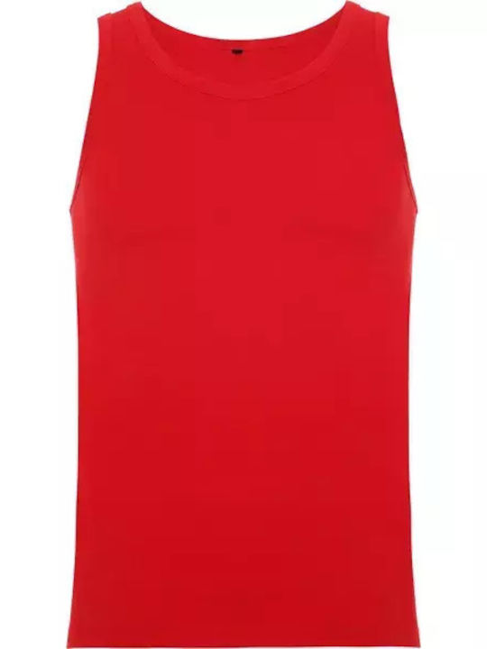 Roly Men's Sleeveless Promotional Blouse Red