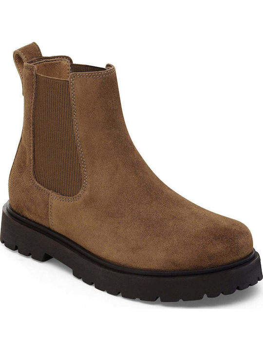 Birkenstock Highwood Дамски Челси Ботуши Кафяви