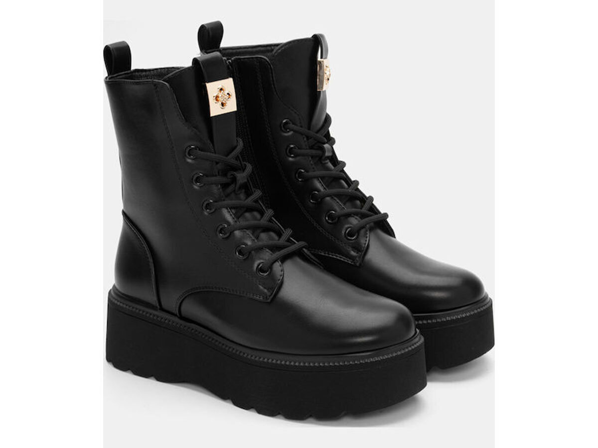 Bello star Women's Ankle Boots Black AM7552-BLACK