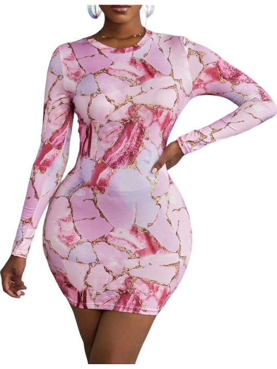 Woman's Fashion Evening Dress Pink