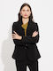 Passager Blazer pentru femei Sacou Black