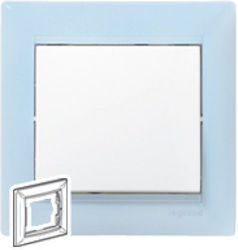 Legrand Valena Wechselrahmen Frisch Hellblau 77...