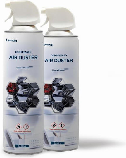 Gembird Compressed Air Spray 600ml 1pcs