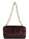 Cuddles Fell Damen Schulter / Handtasche Burgundisch 281392-Wein
