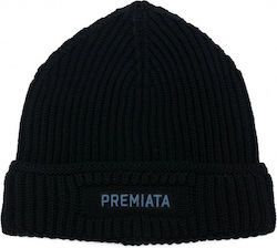 Premiata Beanie Unisex Σκούφος Πλεκτός σε Μπλε χρώμα