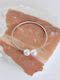 Celestino Damen Armband Strass Silber