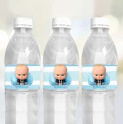 Balloon Διακοσμητική Ετικέτα Βάπτισης Baby Boss
