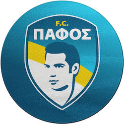 Πάφος Fc Επιφάνεια Κοπής Γυάλινη Στρογγυλή 30cm