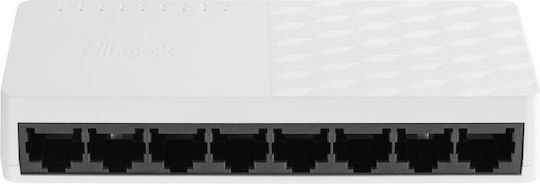 Hikvision NS-0508D Unverwaltet L2 Power over Ethernet Switch mit 8 Ports Gigabit (1Gbps) Ethernet