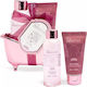 IDC Institute Scented Bath Rose Σετ Περιποίησης για Καθαρισμό Σώματος 3τμχ