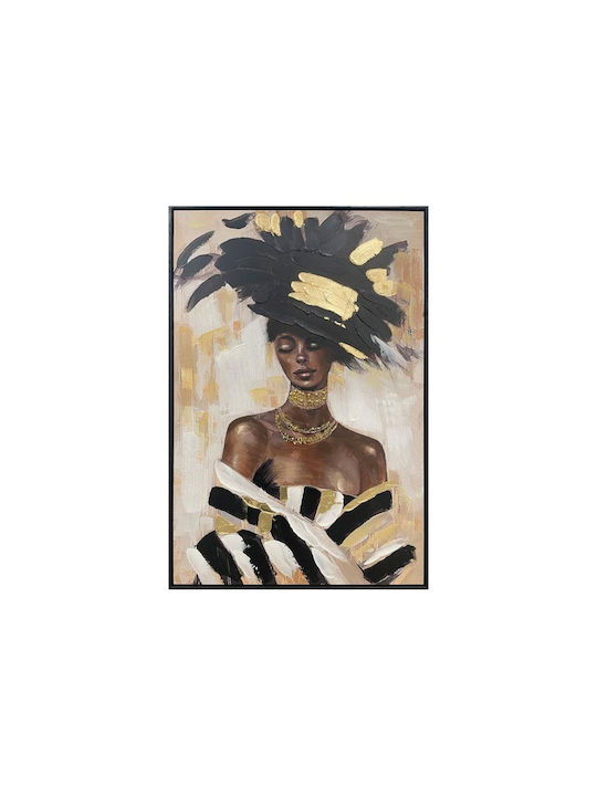 Πινακας Καμβα Fylliana "african Lady Hat 37264"...