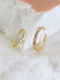 Celestino Set 2 Inele Strass Auriu