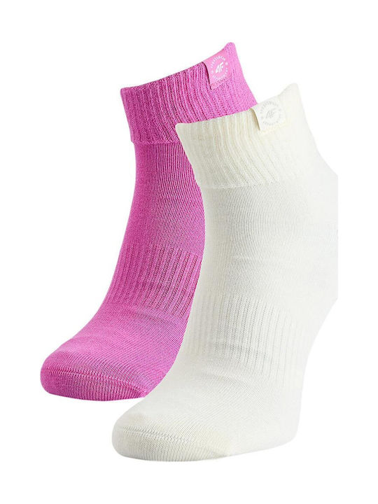 4F Șosete Sportive Multicolor 2 perechi