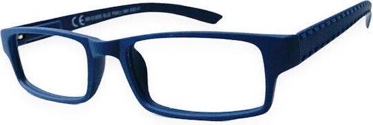 Sales Pharma 1393 Lesebrille +3.00 in Blau Farbe