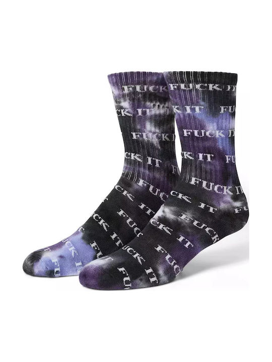 HUF Fuck It Socken Purple 1Pack