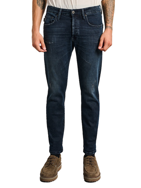 Simon Men's Jeans Pants with Regular Fit Blue