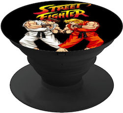 Street Fighter Pop Sockets Suport Telefon Negru...
