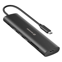 Swissten USB-C Docking Station με HDMI 4K PD (44040202)