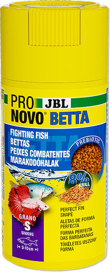 JBL Pronovo Betta Fish Food Granules S 100ml Click