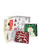 XMASfest Christmas Decorative Square Pillowcase 45x45cm (Μiscellaneous Designs/Colors)