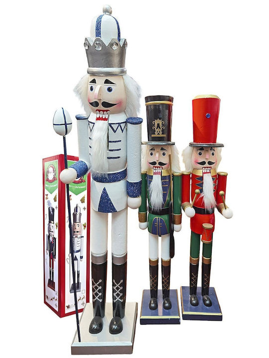 XMASfest Weihnachts-Nussknacker aus Hölzernes (Verschiedene Designs/Farben)