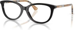 Burberry Damen Brillengestelle mit Rezept Schme...