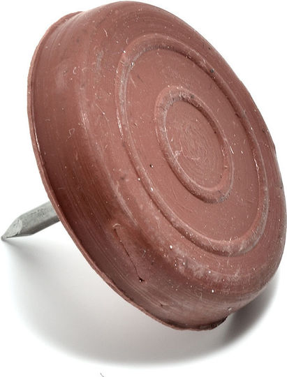 Nail-on Pads Round Cap with Nail 25mm