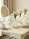 Gold Porcelain Dinnerware Set 40pcs