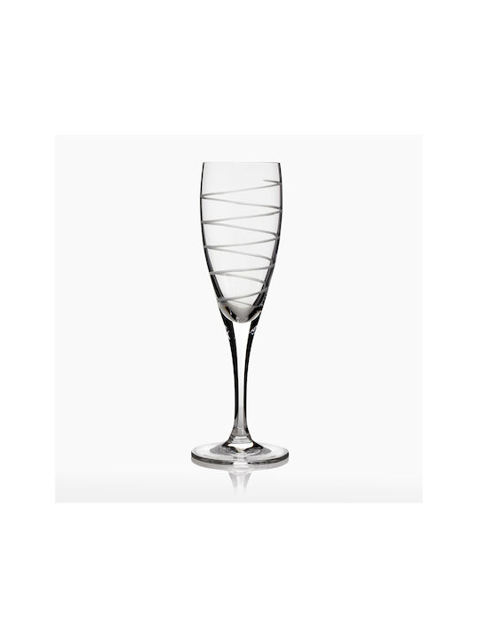 Rona Flute Set Water Glasses Whiskey Goblets Cr...