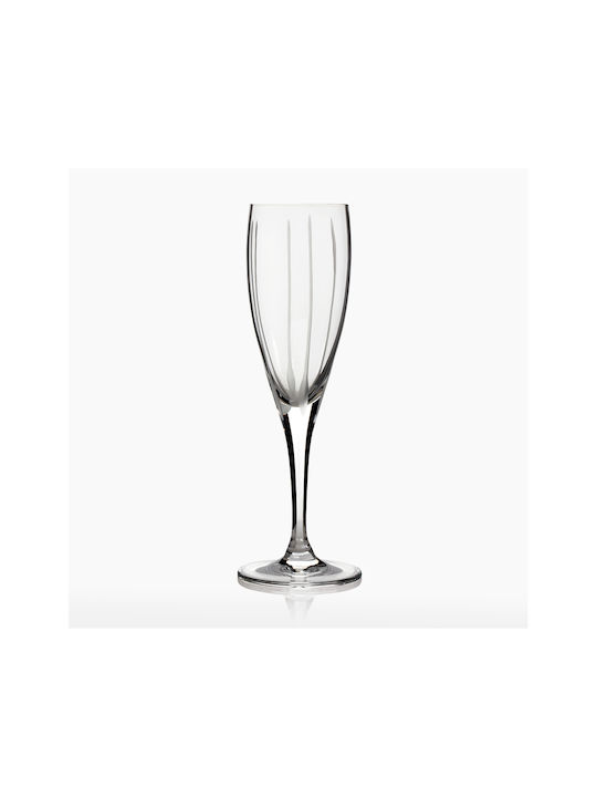 Rona Flute Set Water Glasses Whiskey Goblets Cr...