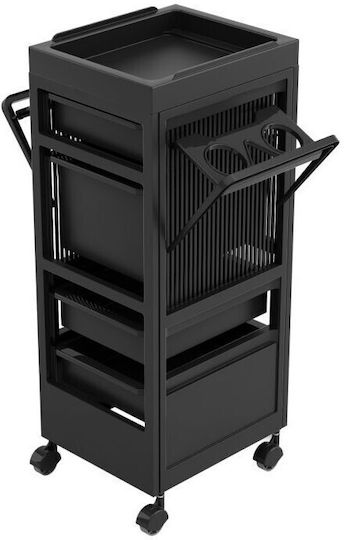 Hair Salon Maintenance Cart with 4 Drawers 32x90cm