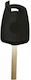 Blank Key Shell Chip Slot With Opel Logo Blade Hu100t00 Fits Tpx Chip