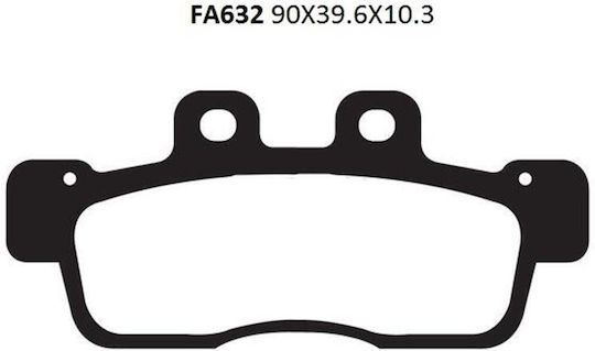 Pads Fa632 Adige P254 Asx Organic Ncx 125 Cygnus 10 Front