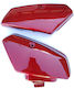 Gazzenor Motorcycle Plastic Part for Honda GLX Red 1pcs