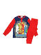 Marvel Kinder Schlafanzug Winterlich Red