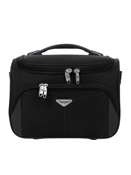 Beauty Case Negru Airtex Material Rezistent La Apă 294blk60 29460-01