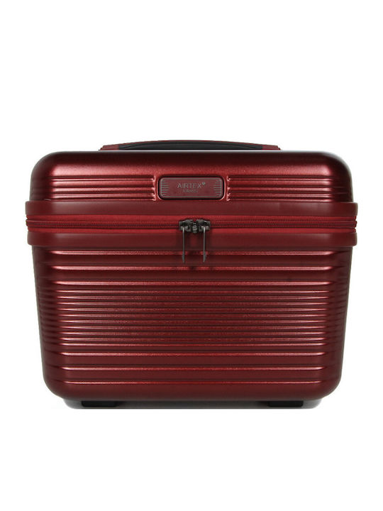 Airtex Beauty Case Neseser Burgundy Policarbonat 29bor450 29450-09