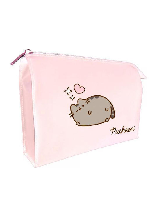 Pusheen Силиконов Розов Козметичен Несесер Pusheen Силиконов Розов Козметичен Несесер