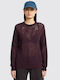 Women's Sweater Cotton Red