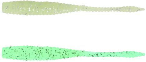 Silicone Zeox Pixie Tail 4.4cm #106 Glow Acid Green