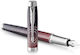 Parker Füllfederhalter Fein aus Aluminium mit Roter Tintenfarbe