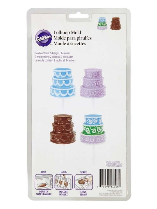Wilton Formă de Patiserie pentru Chec Rotund Plastic 1buc