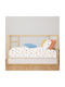 Dimcol Baby Sheet Cradle Cotton 80x110cm